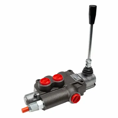 CHIEF Hydraulic Directional Control Valve: Four-Way / Three Positions, Motor Center - Manual Spool Monoblock Valves
