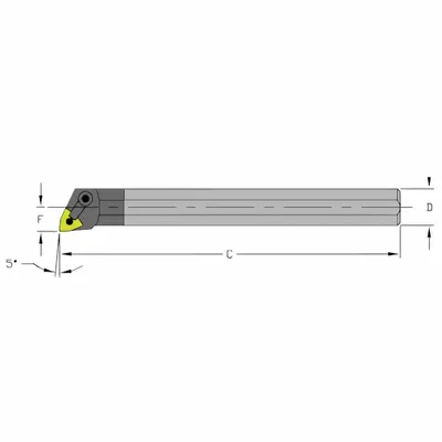 ULTRA-DEX USA E20U MWLNR4 Indexable Boring Bar - Indexable Boring Bars