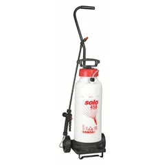 This SOLO sprayer features a 3-gallon polyethylene tank, 45 psi operating pressure, and an adjustable nozzle for controlled application. With a maximum spray distance of 20 ft, it is suited for spot treatments in lawn, garden, and agricultural settings. The poly tank is compatible with pesticides.