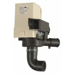 Water circulation pump assembly for washing machines and dryers. Circulates water during wash and rinse cycles to support proper machine operation. OEM replacement part.