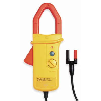 FLUKE Current Clamp Probe: CAT III 600V, Banana Plug, 1.1 in Jaw Opening, 1 A to 400 A - Clamp-On Current Probes