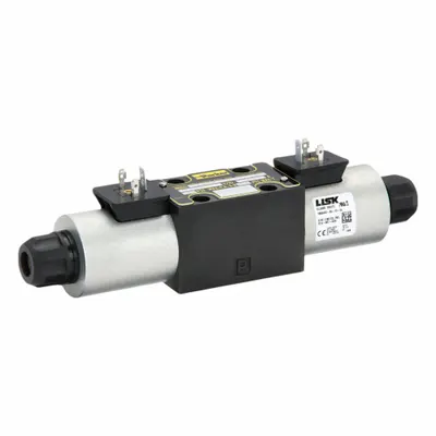 Parker Hydraulic Directional Valve: 13.3 gpm Max Flow Rate, D03 NFPA Size, Three Positions - Solenoid-Operated Directional Control Valves