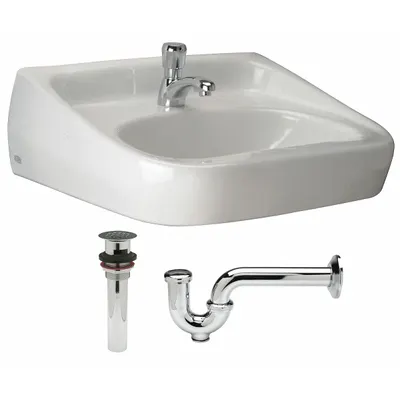 ZURN Z5350 Standard Lavatory One-Station Wall-Mounted Bathroom - One-Station Wall-Mounted Bathroom Sinks with Faucets