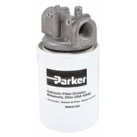PARKER Hydraulic Spin-on Filter: 20 gpm Max. Flow, 150 psi Max. Pressure, Paper (MPN 12AT103CBPCN12H)