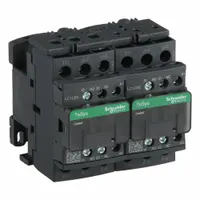 SCHNEIDER IEC Magnetic Contactor: Reversing, 3 Poles, 3NO Contacts, 25 A, 24V AC Coil (MPN LC2D25B7V)