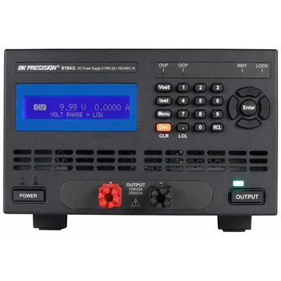 B&K PRECISION DC Power Supply: Dual Range DC, Included, 5.1 in H x 8.3 in W x 16.3 in D - Dual Range DC Power Supplies