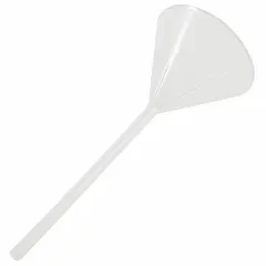 General Purpose Lab Funnel, Polypropylene, 100 mL, 73.5 mm, 8 mm Stem, 143 mm Stem Length, White