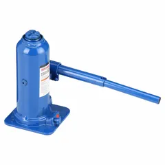 This WESTWARD bottle jack is a manually operated mechanical jack with a 6-ton load capacity. Its steel body and high-clearance design allow use in confined spaces for lifting vehicles, machinery, or equipment. No external power source is required.