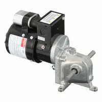 DAYTON AC Gearmotor: Right Angle, Dual Output Shafts, PSC, TENV, 9.5 RPM, 200 in-lb Max Torque