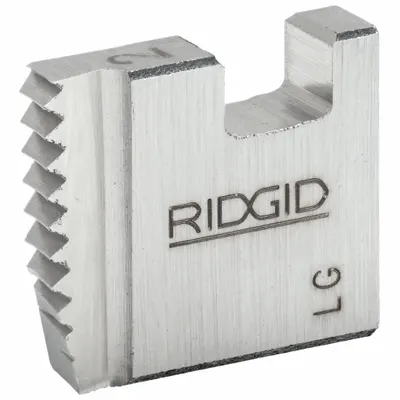 RIDGID Replacement Pipe Die: For Ridgid Handheld Heads, 1/2 in Pipe, Aluminum/Steel - Pipe Dies for Manual & Handheld Power Threaders