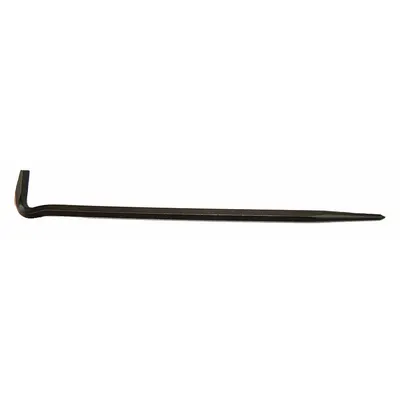 MAYHEW Rolling-Head Pry Bar, 22 in, 3/4 in Bar Width, 5 in End Width, Chisel End - Rolling-Head Pry Bars
