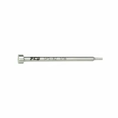 PCS Ejector Pin: Shoulder Pin, Nitrided, Tool Steel, 1/16 in Nom. Dia., Oversized - General Purpose Stepped Ejector Pins