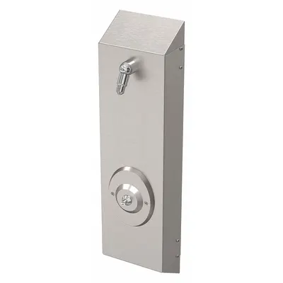 ACORN SHOWER-WARE Shower Faucet Panel with Fixed Showerhead, 456B-W - Shower Faucet Panels with Fixed Showerheads