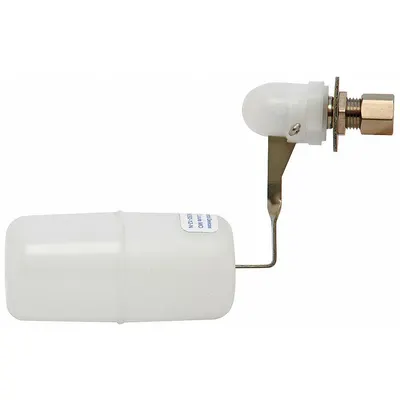 BOBBY Float Valve Assembly: For Water Media, Angle Valve Body, Rectangular, Bulkhead - Food Grade & Sanitary Float Valve Assemblies