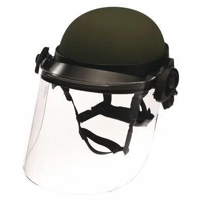 PAULSON Riot Control Face Shield: Universal, Polycarbonate - Riot Face Shields