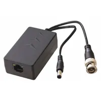 GEM BY TRIPLETT Video Balun w/Voltage Reducing Adapter 3: 1 Ports, Black, RJ45 Female, Video Balun (MPN HDB-VRA)
