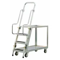 APPROVED VENDOR Vertical-Access Utility Cart: 800 lb, 36 in L x 22 in W/41 in L x 22 in W Shelf (MPN 50060)