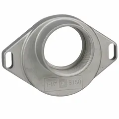 Bolt-on hub for connecting conduit to NEMA 3R disconnect switch enclosures. Provides a weathertight seal for outdoor electrical installations, maintaining rainproof and sleet-resistant integrity. Conduit size 1-1/2 inches.