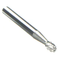 WIDIA Carbide Bur: Oval, SE-53, Double Cut, 3/16" x 9/32" Head, 1/8" Shank (MPN M41361)