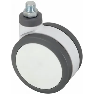 OEM Stem Caster: Swivel - Twin-Wheel Threaded Stem Casters for Medical Equipment