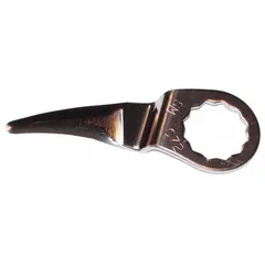 These 12-point mounted blades feature a hooked steel edge for aggressive scraping and material removal. Suitable for renovation and construction tasks such as removing adhesives, paint, caulk, and flooring residues from flat surfaces and tight corners. Sold in a pack of 2 pieces.