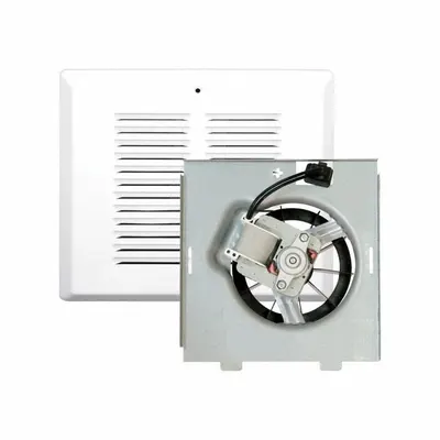 AIR KING Motor Assembly with Grille: Steel, White, AKFH1, AKFH1 - Upgrade Kits for Bathroom Exhaust Fans