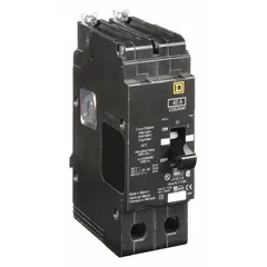 Bolt-on miniature circuit breaker for overcurrent protection in single-phase commercial and industrial electrical systems. Rated 40 A, 277/480V AC, with 18kA interrupting capacity. Designed for use with Square D NF panelboards.