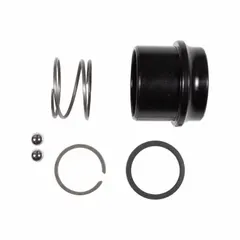 This chuck kit includes a lock sleeve and is used as a replacement part for tire buffer equipment. It supports maintenance and repair of the chuck assembly in automotive service and retreading applications.