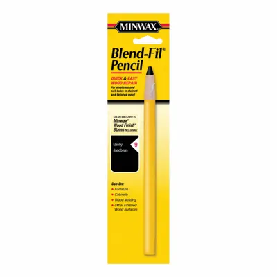 MINWAX Blend-Fil Wood Repair Marker, Oil, Ebony, 1 Count - Wood Repair Markers
