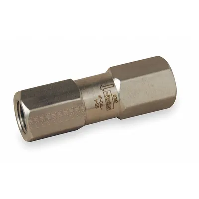 Parker 6F-C6L-1-SS Stainless Steel Instrumentation Poppet Check Valve - Stainless Steel Instrumentation Poppet Check Valves