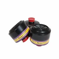 Multi-gas filter cartridge for use with Sentinel XL PAPR systems. Provides respiratory protection against multiple gas and vapor hazards in industrial environments. Sold in a 3-pack