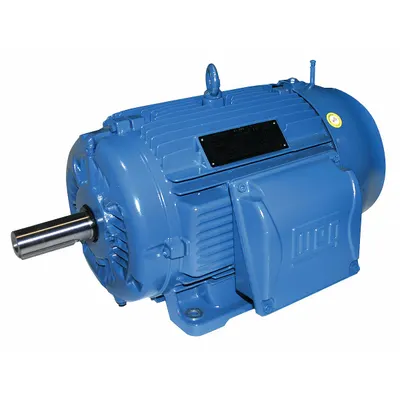 WEG General Purpose Motor: 2 hp, Rigid Base Mount, 90L Frame Size - Rigid Base 3-Phase IEC Metric General Purpose AC Motors
