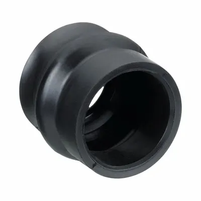 SCHNEIDER ELECTRIC ZBZ28 Bellow Seal Ring Nut, 22 mm Panel Mount, Black Plastic - Ring Nuts