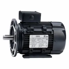 3 hp, 1,200 RPM, TEFC enclosure, 90L frame size. Operates at 230/460V AC, 7.2/3.6 A full load amps at 60 Hz. C-Face with rigid base mount. Suitable for industrial applications such as pumps, fans, conveyors, and compressors.
