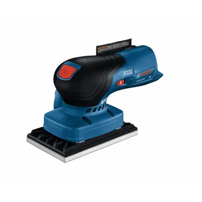 BOSCH Orbital Sander: 12V Max, Bare Tool, Hook and Loop, Palm Grip, Variable Speed - Bosch Cordless Sheet Sanders