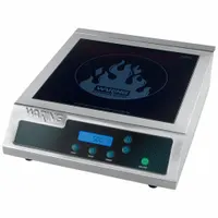 Heavy-Duty Commercial Induction Range: 1 Stations, Digital, Ceramic Glass, 120V AC (MPN WIH400)