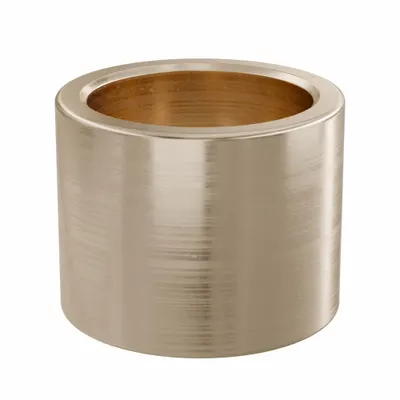 OILITE Sleeve Bearing: Bronze, SAE 841, 25 mm Bore, 32 mm OD, 25 mm Lg - Lubricated General Purpose Metallic Sleeve Bearings