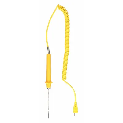 OAKTON Type K Thermocouple Probe, 5 in, ±3.6°F/2.2°C Accuracy - Thermocouples for Liquid & Gas Applications