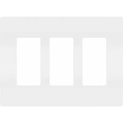 PASS & SEYMOUR RWP263WAMCC6 3-Gang Jumbo Decorator-Rocker Wall Plate - General Purpose Wall Plates