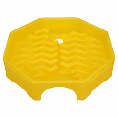 This yellow polyethylene drum funnel is designed for transferring liquids into 55 gal drums. It features a 3/4 in NPT connection and has no lid or flame arrester. The funnel measures 23 5/8 in x 5 1/2 in and is suitable for general industrial fluid handling applications.