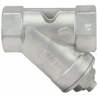 APPROVED VENDOR Y Strainer: 2 in, NPT, Mesh, 50 mesh Screen Size, Stainless Steel, PTFE, 6 in Ht (MPN G-YSS-200)