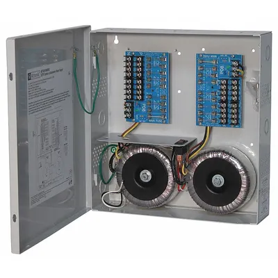 ALTRONIX Power Supply 16Fuse 24Vac @ 25A: Power Supply - Power Supply Boards with Enclosures