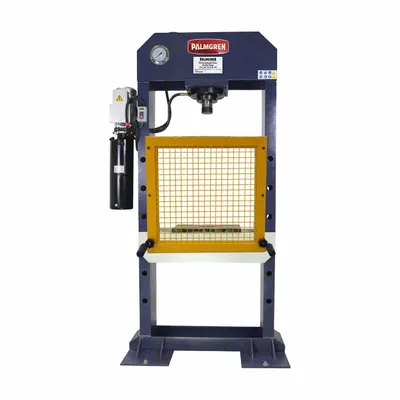 PALMGREN 50-Ton Electric H-Frame Hydraulic Press, 230V AC, Model 9661616 - Electric H-Frame Hydraulic Presses