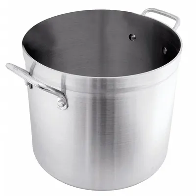 CRESTWARE 100 qt Aluminum Stock Pot - Stock Pots
