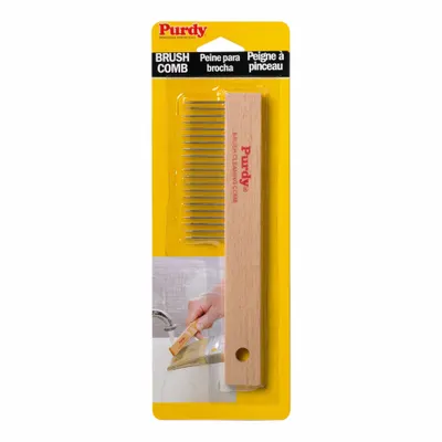 PURDY 144068010 Steel Paint Brush Comb, 7 in - Paint Applicator Cleaning Tools