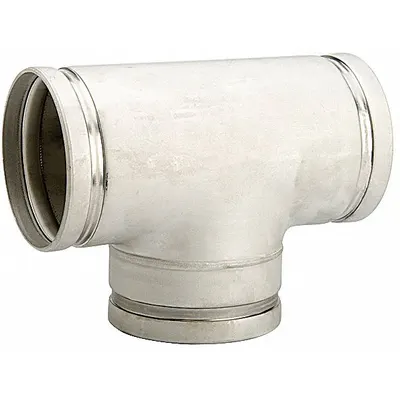 GRUVLOK 8 in x 8 in x 8 in Stainless Steel Grooved Tee, 300 psi - Grooved Pipe Fittings