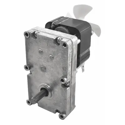 Dayton Gearmotor: Parallel, Single Output Shaft, Shaded Pole, Open, 6.3 RPM - C-Frame Parallel Shaft AC Gearmotors