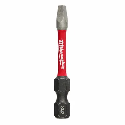 MILWAUKEE Power Bit: Power Bit, Imperial, #2 Bit Size, S2 Bit Industry Size, Std - Impact Bits