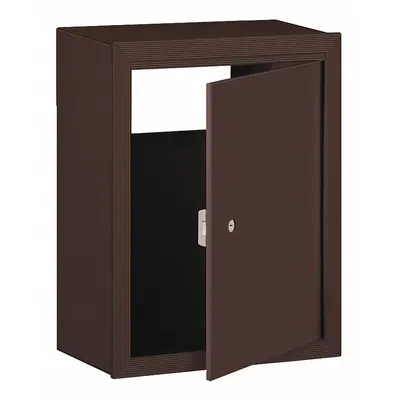 SALSBURY INDUSTRIES Receptacle: Not USPS Master Lock Compliant, 1 Doors, Horizontal - Mailboxes for Packages