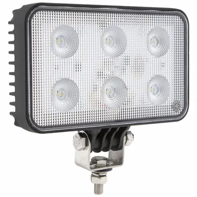 MAXXIMA MWL-50-A LED Floodlight, Black Housing, Bolt Mount, Blunt Cut Wires - Vehicle Floodlights